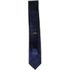 Bruno Piattelli Men's Solid Silk Tie, Navy, One Size