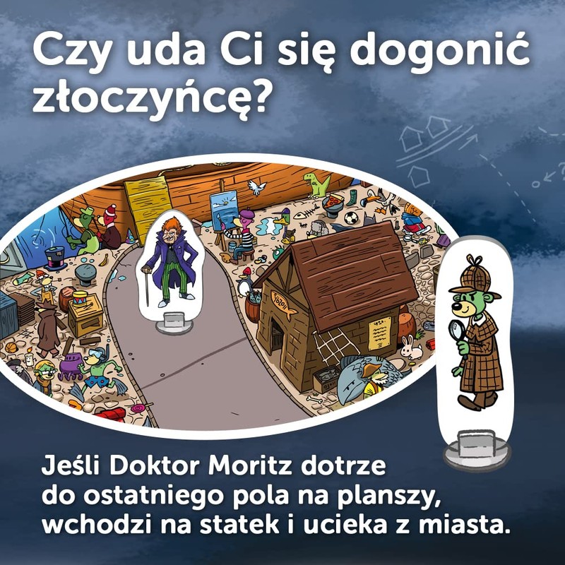 Trefl Spy Guy Board Game, Multi-Colour, Age 5+