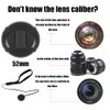 Front Lens Flap Set with Strap for D3000 D3100 D3200
