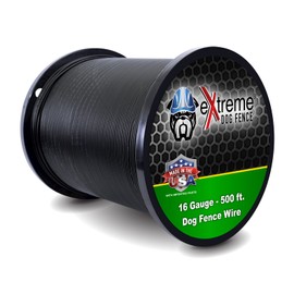Professional Electric Dog Fence Wire - Heavy Duty Direct Ground Burial Rated Perimeter Wire - Stands Up to the Elements on ANY Wired Underground Dog Fence - 1000 Feet High Grade 16 Gauge