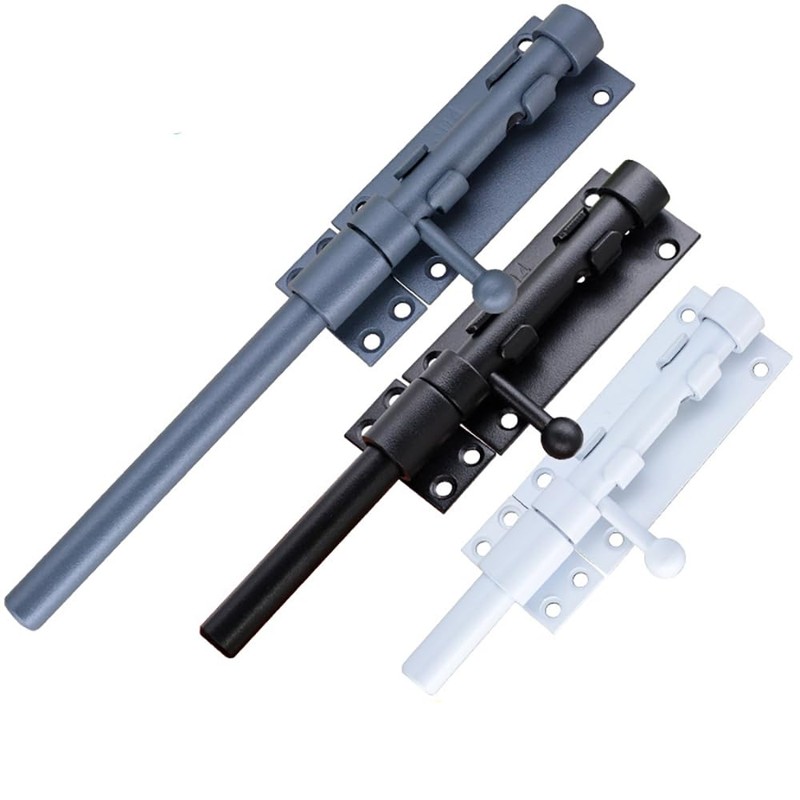 Litensh Gate Bolt Gate Slider with Hole for Padlock 304