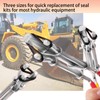 CTcar Hydraulic Seal Assembly Set (3-Piece) Lightweight Tools for U-Cup