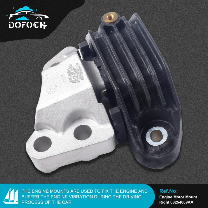 DOFOCH Engine Motor & Transmission Mount Set Replacement for 2015-2018
