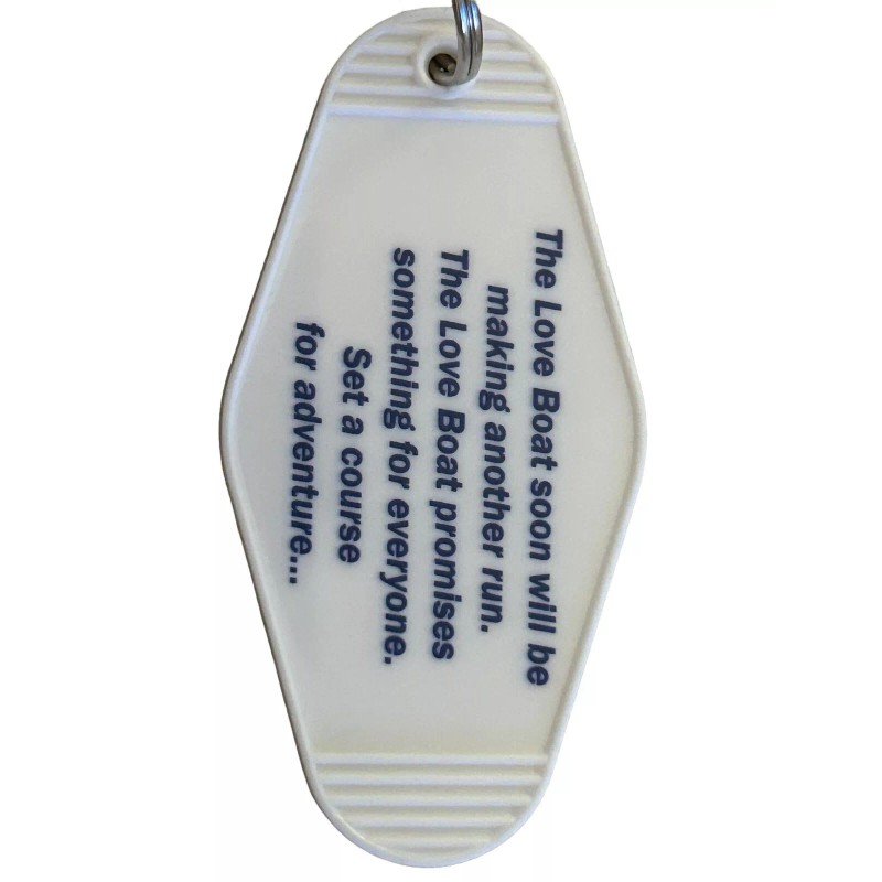 LOVE BOAT Inspired Keytag