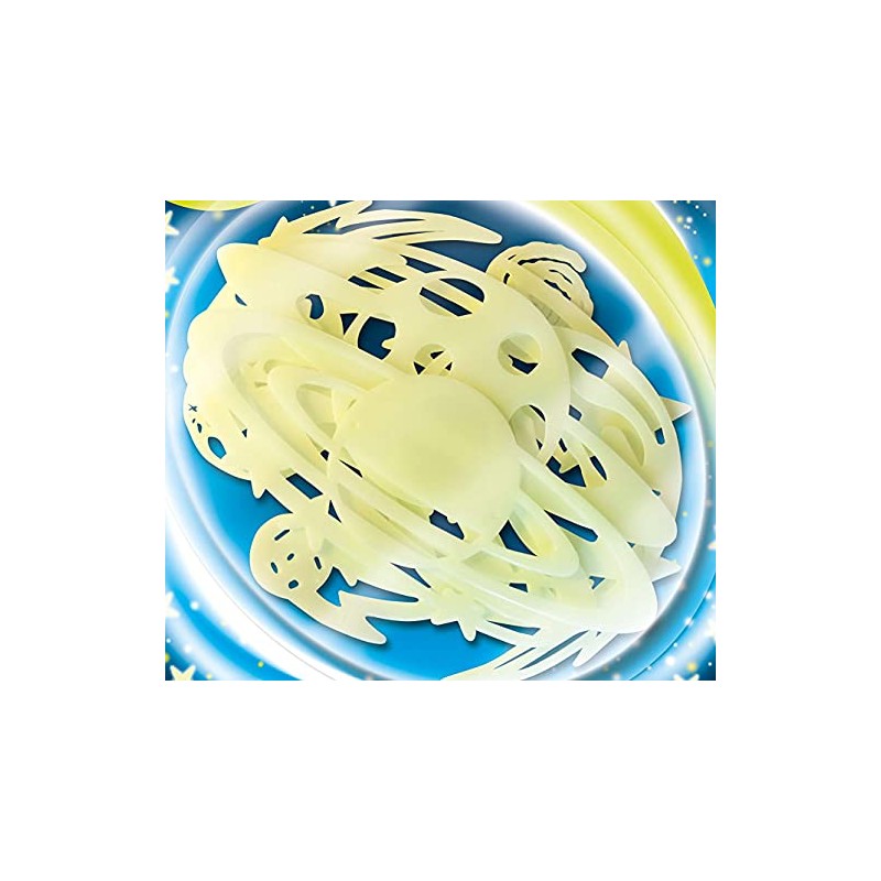 Glowstars B8601 Cosmic Glow-in-the-Dark Shapes