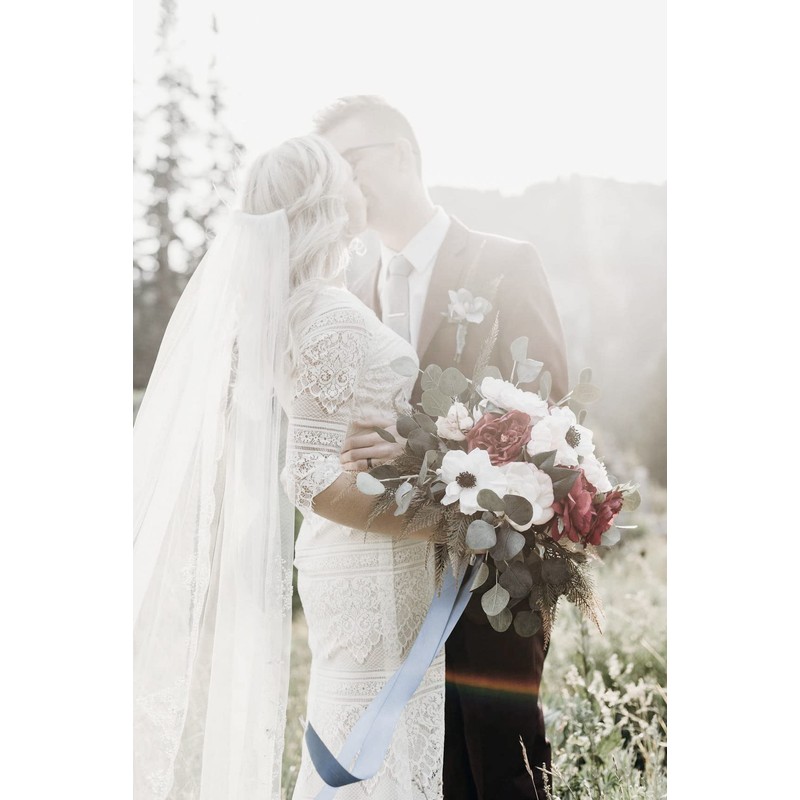 AVANAVA 1/4 Inch Wide Double Face Satin Ribbon - 50