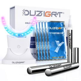 Teeth Whitening Set Teeth Whitening: Blisstaar Tooth Bleach Set for White Teeth with LED Teeth Bleaching Lamp 3 Pieces Teeth Whitening Gel Pen Quick Teeth Whitening at Home