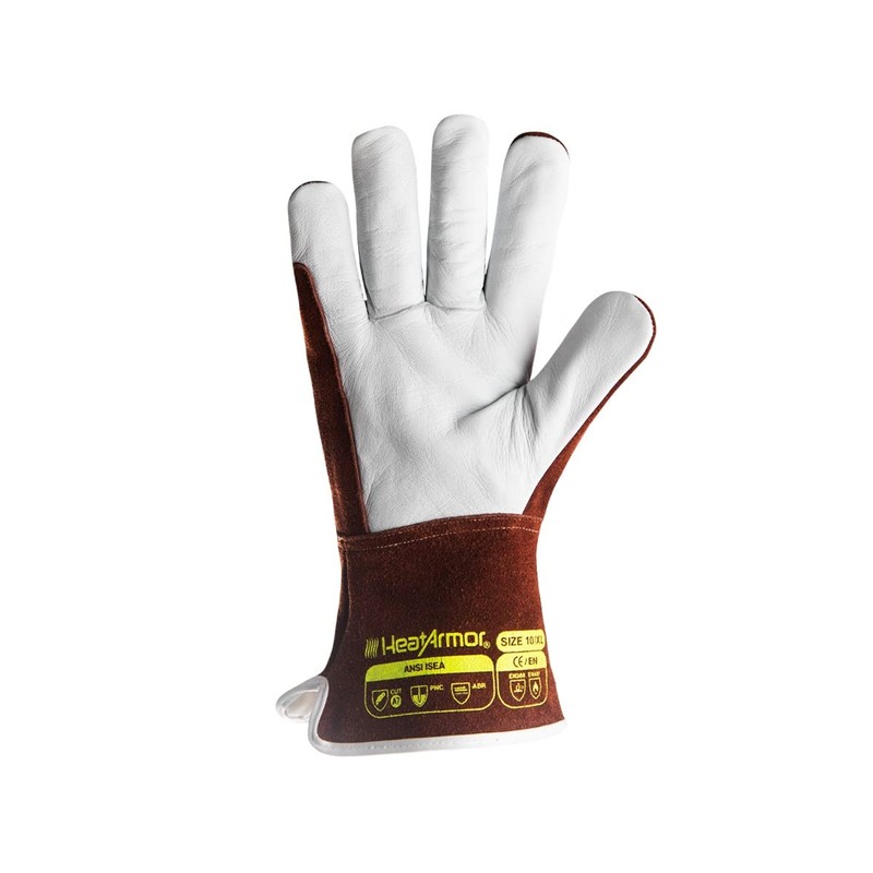 HexArmor Welding Heat Resistant with HexHide Safety Work Gloves |