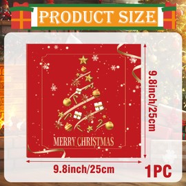 Christmas Advent Calendar 2024, Fashion Bracelet Necklace Earrings Countdown 24 Days to Christmas Calendar for Women Girls Xmas Surprise Gift (Red)