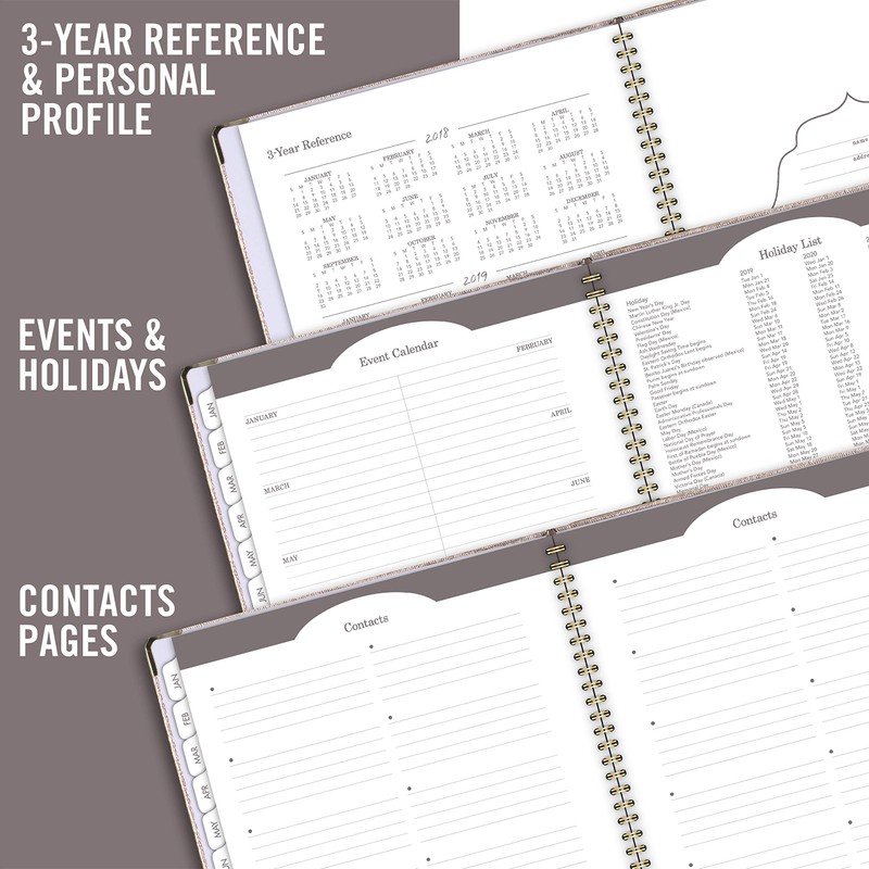 AT-A-GLANCE 2019 Weekly & Monthly Planner, 8-1/2" x 11", Large,