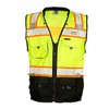 ML Kishigo S5002-2XL Class 2 Lime Surveyors Safety Vest |