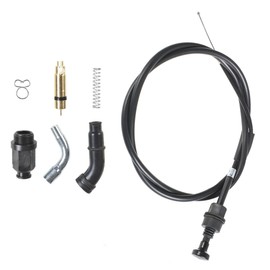 Carburetor Choke Cable and Valve Plunger Repair Kit Replacement for Honda Foreman Rubicon 500 TRX50 2001-2009 2011-2013