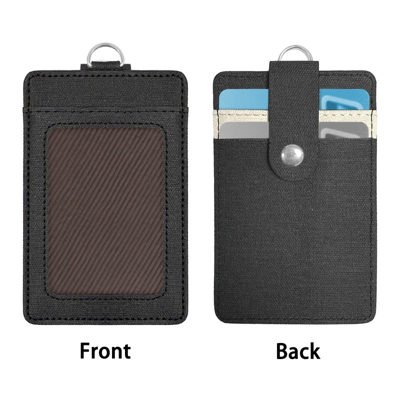 ID Card Holder with Lanyard for ID Card Holder, Office,