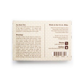 Wild Lemongrass Premium Tealight Candles Multi Pack - 12 Yellow Highly Scented Tea Lights - Beautiful Candlelight - Made in The USA - Fresh & Clean Collection