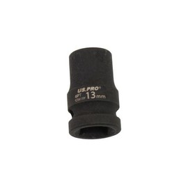 US PRO Tools 13mm Impact Socket 1/2" Drive 6 Point Single Hex 3815