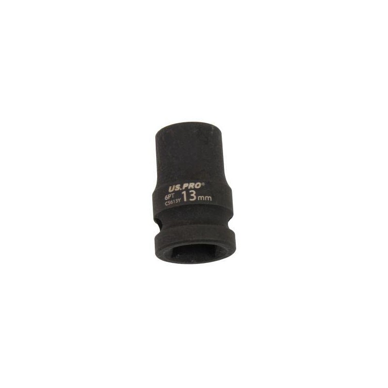 US PRO Tools 13mm Impact Socket 1/2" Drive 6 Point