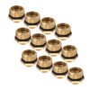 Bonbela 20pcs Brass Mist Nozzles 1/2 Inch Adjustable Dust Removal
