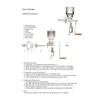 Chefcaptain Manual Cast Iron Grain Grinder, Corn Grinder, Food Mill