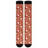 Wusikd Christmas Gingerbread Man Compression Socks for Women and Men