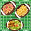 Kictler 50Pcs Football Party Supplies Plates Football Party Decorations Football