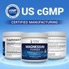 Dr. Berg Magnesium Glycinate Powder for Sleep, Relaxation, & Stress