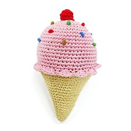 DOGO Ice Cream Crochet Dog Toy