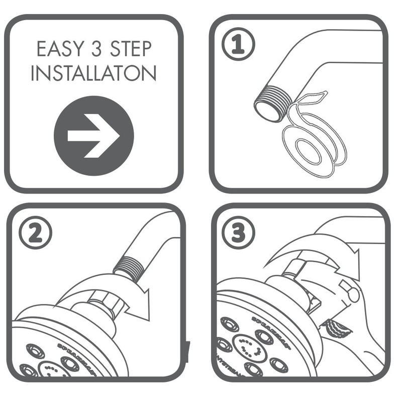 Speakman S-2007 Napa Anystream High Pressure Adjustable Shower Head, Polished