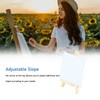 10Pcs Mini Easel Stand 5.9in High 3.1in Wide Adjustable Slope