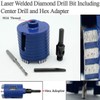 SHDIATOOL Diamond Drill Bit 82 mm Can Drill Bit with