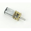 CHANCS N20 DC Gearbox Motor 6V 60RPM Shaft Length 10mm
