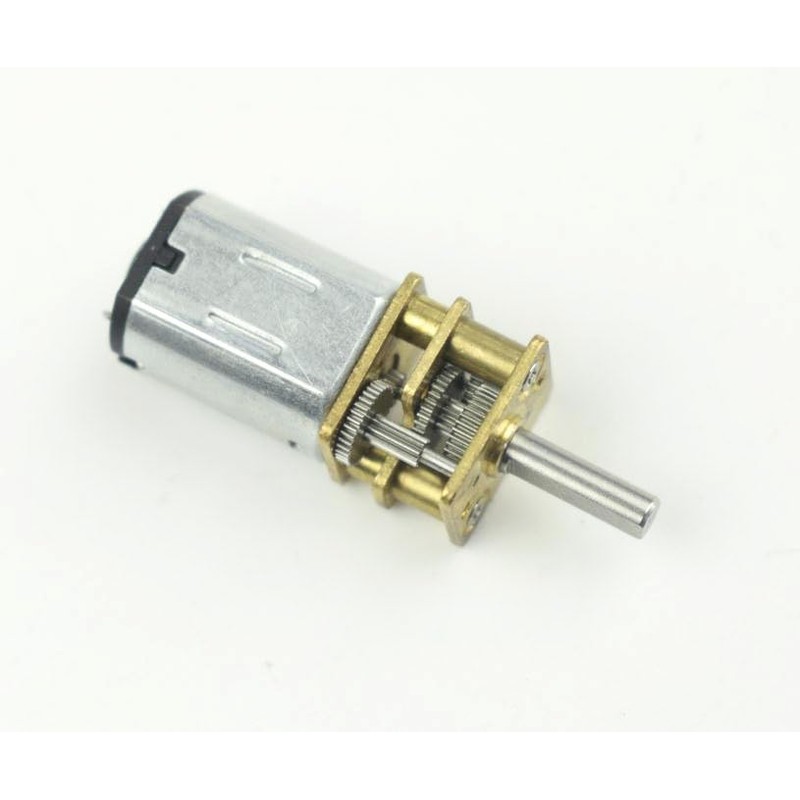 CHANCS N20 DC Gearbox Motor 6V 60RPM Shaft Length 10mm