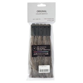 ON-Beauty Color Swatches (#411, 30% Gray Hair), 10 Pieces, 7 Colors, Color System, Hair Color Chart, Color Swatches, Coloring, Hair Dye, Barber, Beauty, Salon, Barber ZO