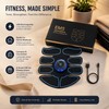 EMS Abdominal Muscle Stimulator for Home Fitness – USB Rechargeable