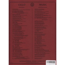 Jean Baptiste Breval: Sonata in C Major for Cello and Piano - Edited by Schroeder/Rose - International, IMC1883