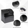 Suggestion Box with Slot and Lock Metal Wall Mounted Ballot