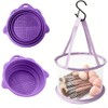 Makeup Brush Cleaning Bowl, Compact Lightweight Accessory for Travel and