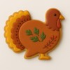Thanksgiving Turkey 3.75 Inch Cookie Cutter from The Cookie Cutter