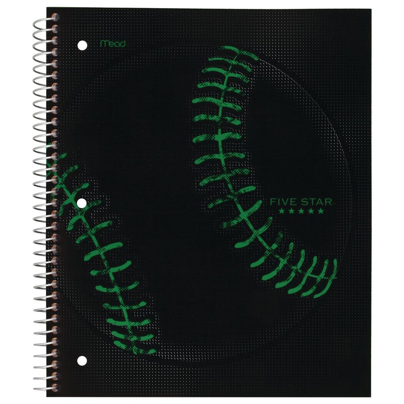 Mead, Five Star 1 Subject Notebook 100 Sheets