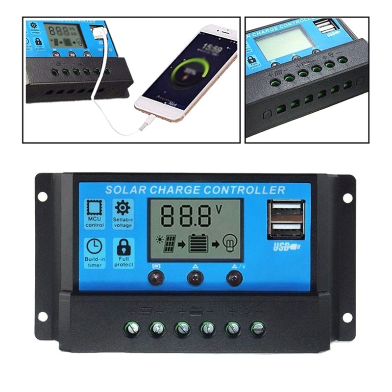 50W 5V/18V Solar Panel Dual USB Output Monocrystalline Solar Panel
