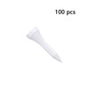 Zivisk Wooden Golf Tees 1-1/2" 100 Count 38mm White