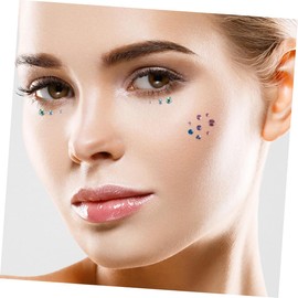 WOONEKY 5 Sheets Acrylic Rhinestone Stickers for Eye Catching DIY Gems for Parties Festivals and Bars to Use for Stunning Looks