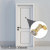 HOJLKLD Door Viewer Peephole,200 Degree Solid Brass Peephole with 16