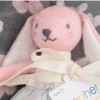Stephen Joseph Musslin Swaddle W/ Stuffed Bunny Toy. NIB