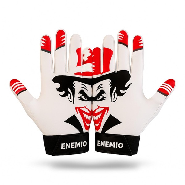 Enemio Football Gloves Adult Men, Youth Kids Football Gloves with