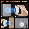 YiaMia Motion Sensor Under Cabinet Lights - 6 Pack, Indoor