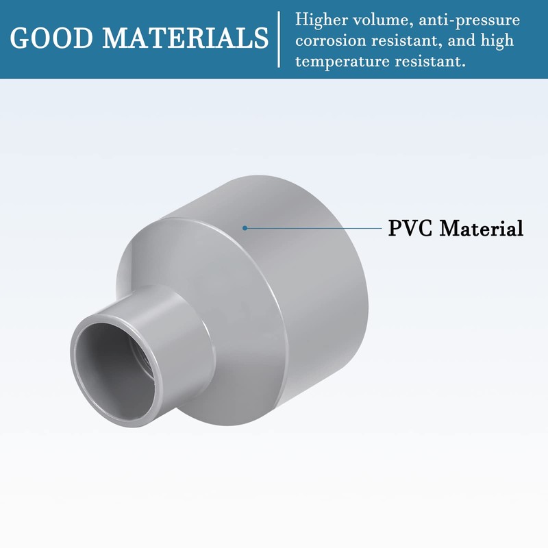 QUARKZMAN 63 mm x 32 mm PVC Reducer Coupling x