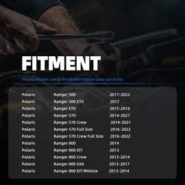 Fuel Pump for Polaris Ranger 570 & 570 Crew 2014-2021 Ranger 570 Full Size & 570 Crew Full Size 2016-2022 Ranger 800 2013-2017 Ranger 500 ETX 2015-2022 2204945 2208613