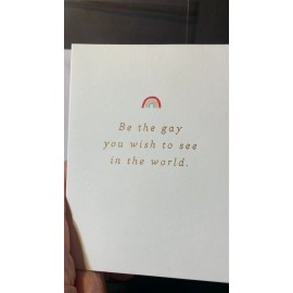 Thinking of You Encouragement Greeting Card Rainbow Keep up the Good Work