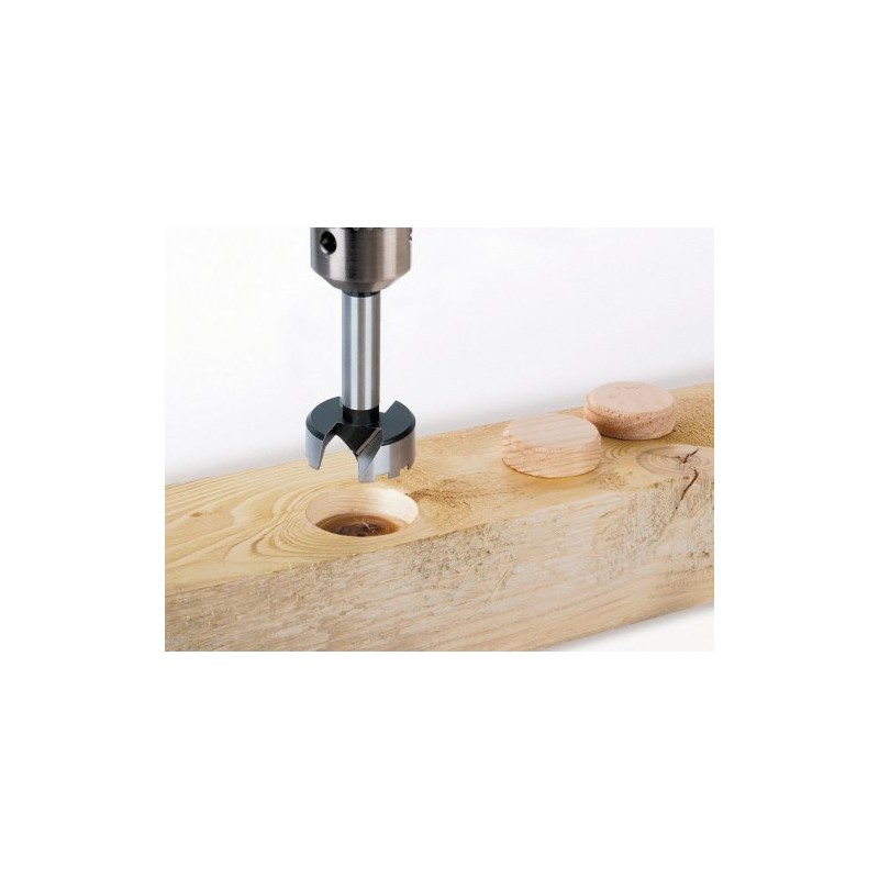 Wolfcraft 3325000 Forstner Drill Bit Ø 10 mm Shank and