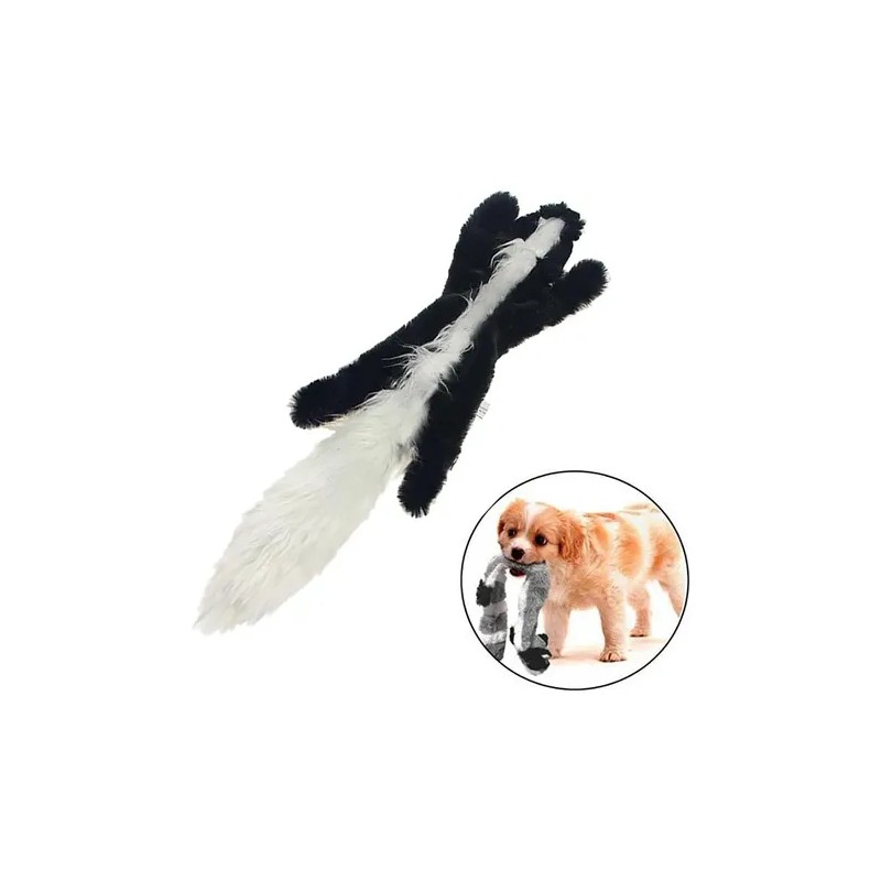 Wfw- Juguete Peluche Chirriante For Perros, Mofeta Pequeo